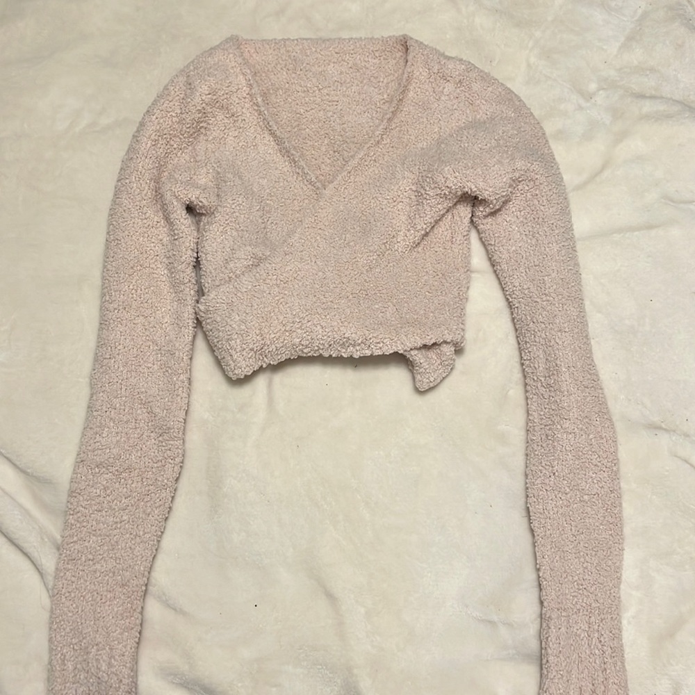 Pastel Light Pink SKIMS Wrap Top